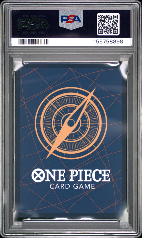 2025 ONE PIECE MONKEY D. LUFFY ALTERNATE ART 118 PSA 10