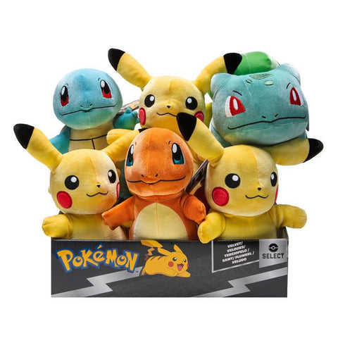 Pokemon Select: 8" Velvet Plush