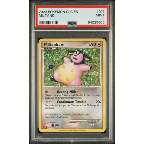 2023 POKEMON MILTANK 017 PSA 9