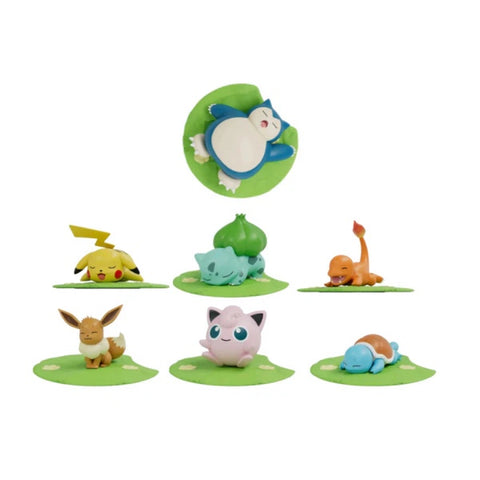 Zinc.cn: Pokemon Grassland Series Sleeping Figures
