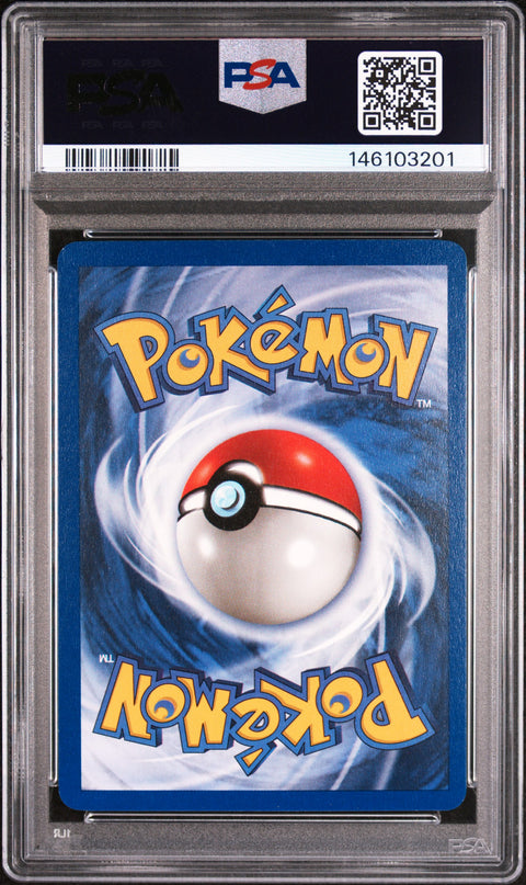 1999 POKEMON JUNGLE VENOMOTH HOLO NO SYMBOL 13/64 PSA 8