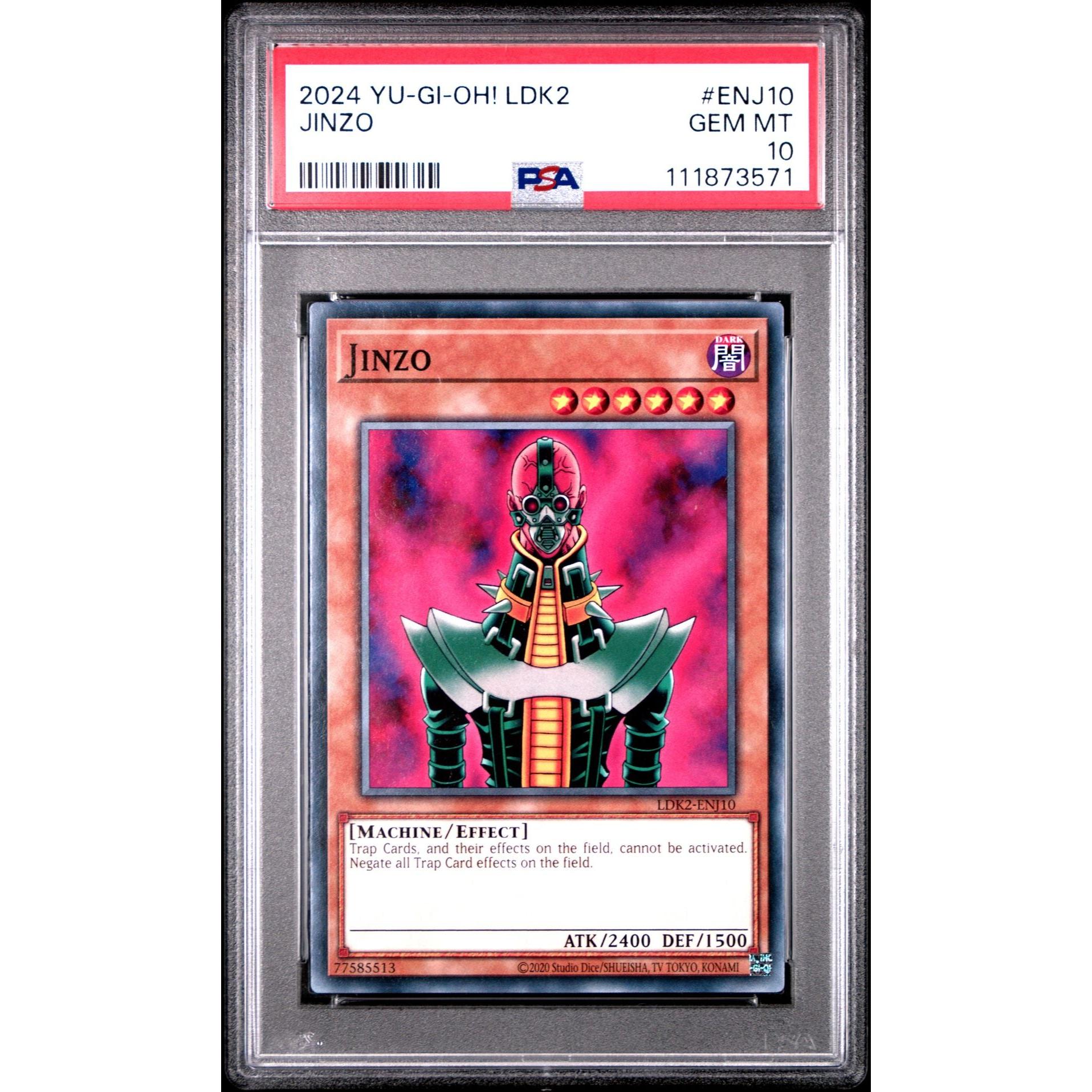 yugioh duel links jinzo deck 2024 YU-GI-OH LEGENDARY DECKS II JINZO ENJ10 PSA 10 – Kollecter