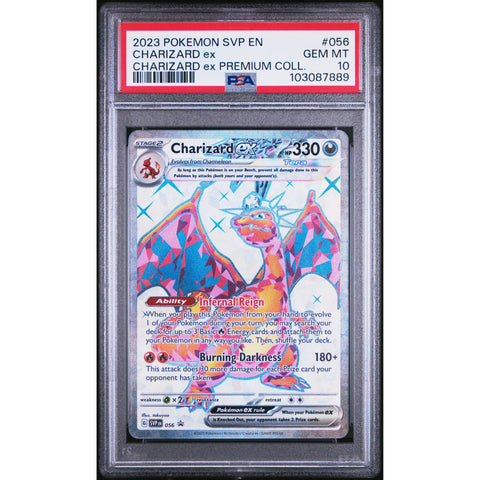2032 POKEMON SCARLET VIOLET PROMO CHARIZARD EX SVP056 PSA 10