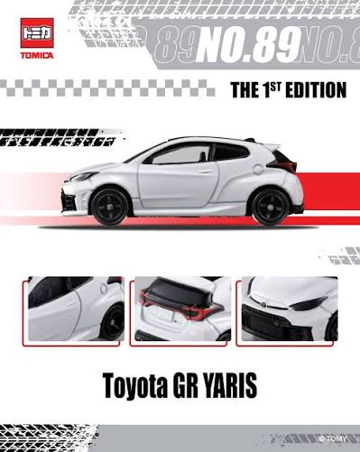 Tomica 89 - Toyota GR Yaris First Edition