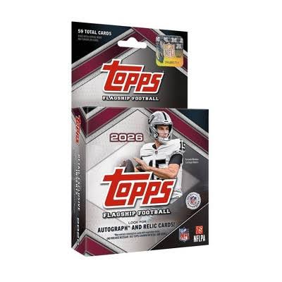 Topps: 2026 NFL Flagship Football Trading Card Hanger Box