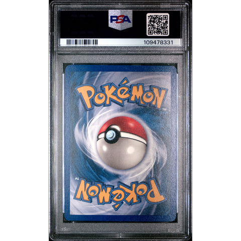 2002 POKEMON EXPEDITION MEGANIUM REVERSE HOLO 54/165 PSA 8