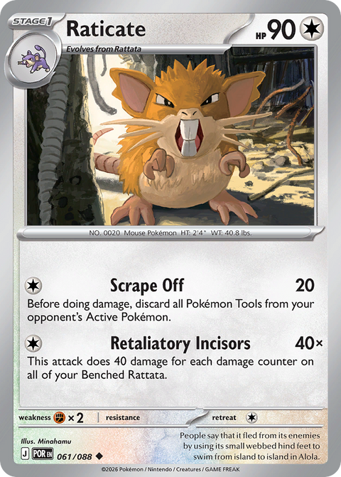 Raticate - 061/088