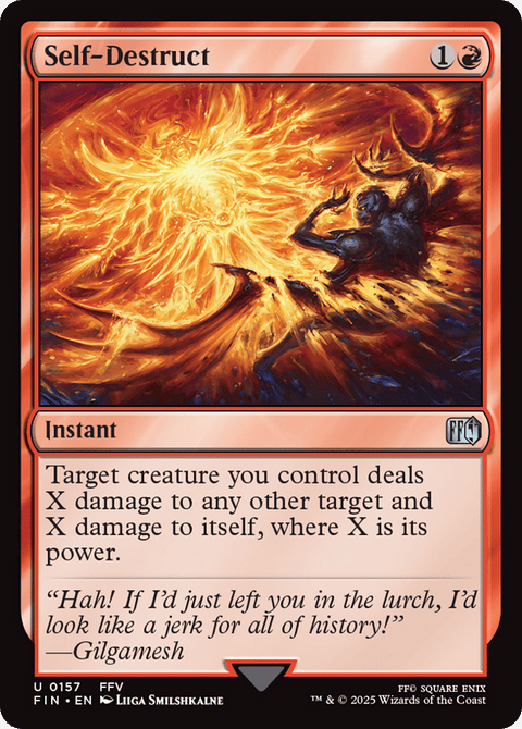 Self-Destruct - 157