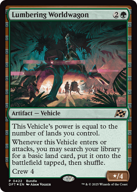 Lumbering Worldwagon - 422