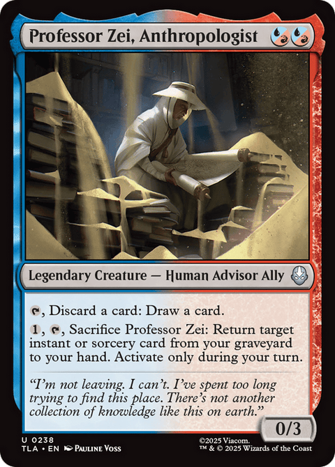 Professor Zei, Anthropologist - 238