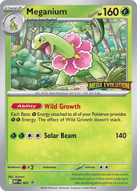Meganium - MEP001