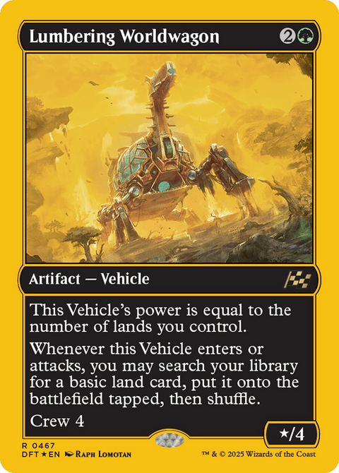 Lumbering Worldwagon - 467