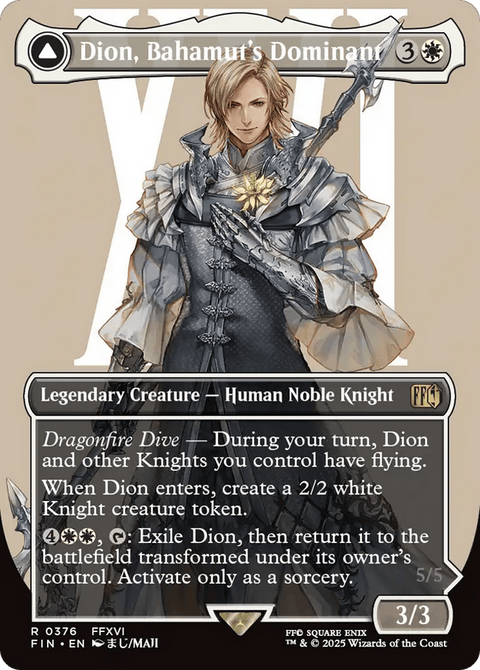 Dion, Bahamut's Dominant // Bahamut, Warden of Light - 376
