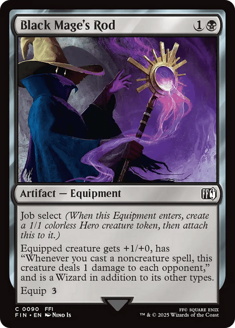 Black Mage's Rod - 90