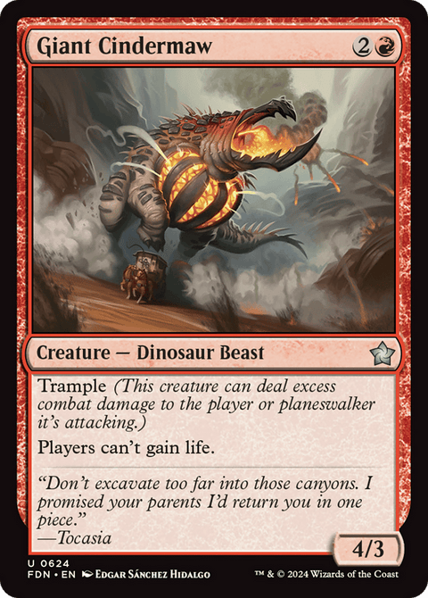 Giant Cindermaw - 624