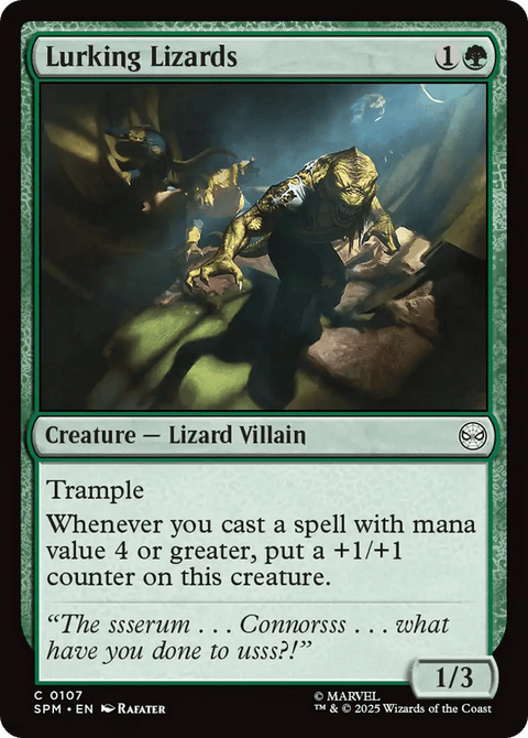 Lurking Lizards - 107