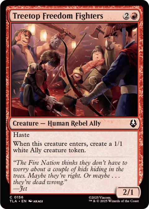 Treetop Freedom Fighters - 156