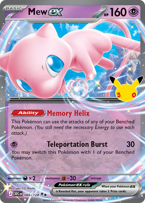 Mew EX - 066/128