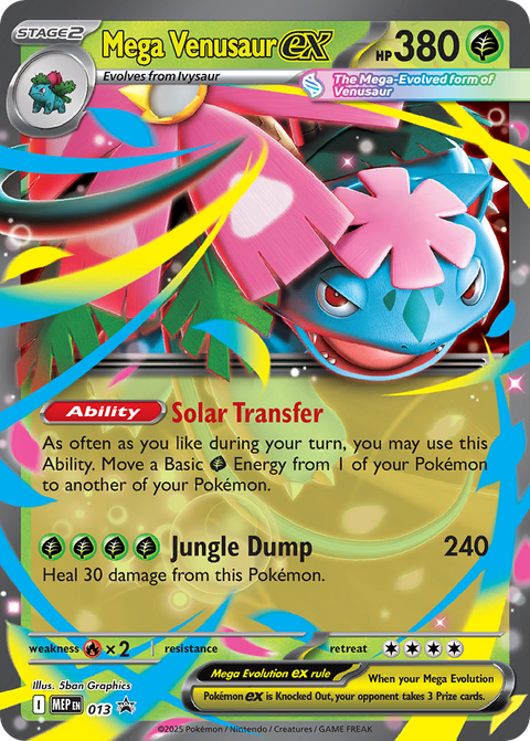 Mega Venusaur EX - MEP013