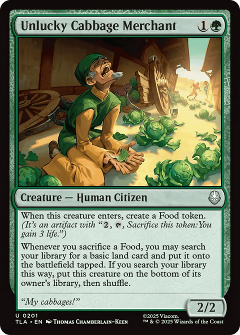 Unlucky Cabbage Merchant - 201