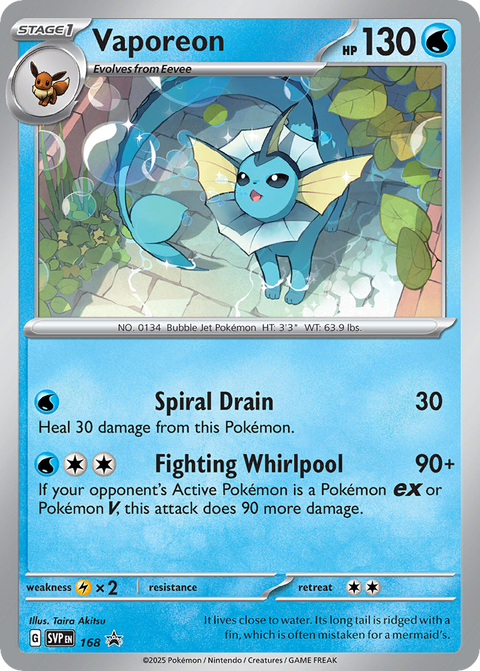 Vaporeon - SVP168