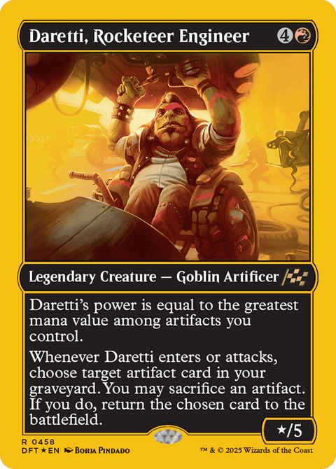 Daretti, Rocketeer Engineer - 458