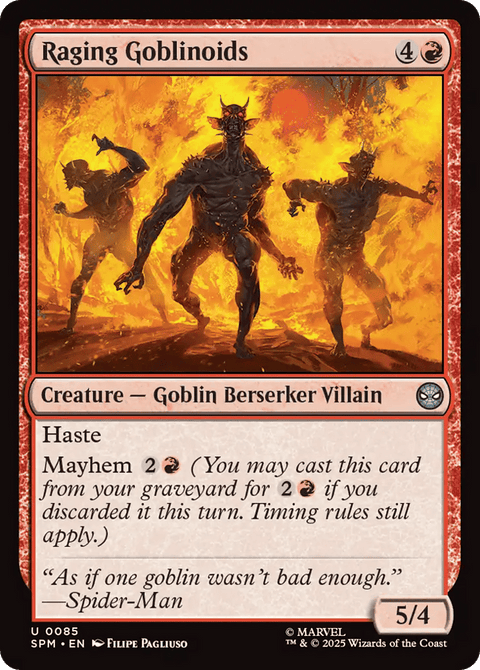 Raging Goblinoids - 85