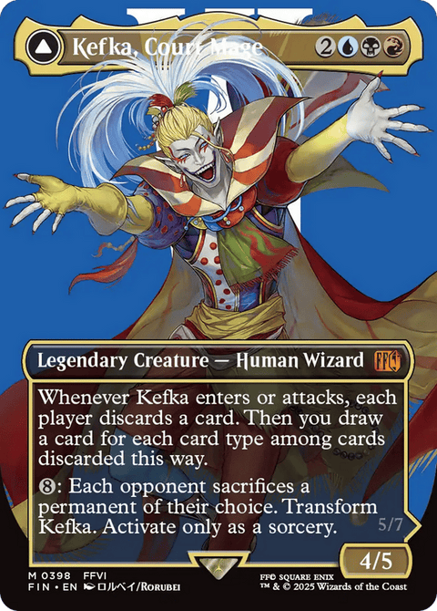 Kefka, Court Mage // Kefka, Ruler of Ruin - 398