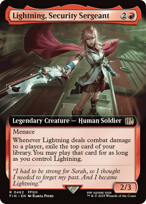 Lightning, Security Sergeant - 462