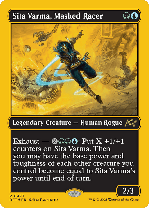 Sita Varma, Masked Racer - 493
