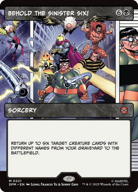 Behold the Sinister Six! - 221