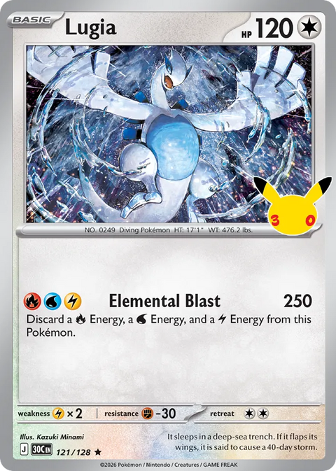 Lugia - 121/128