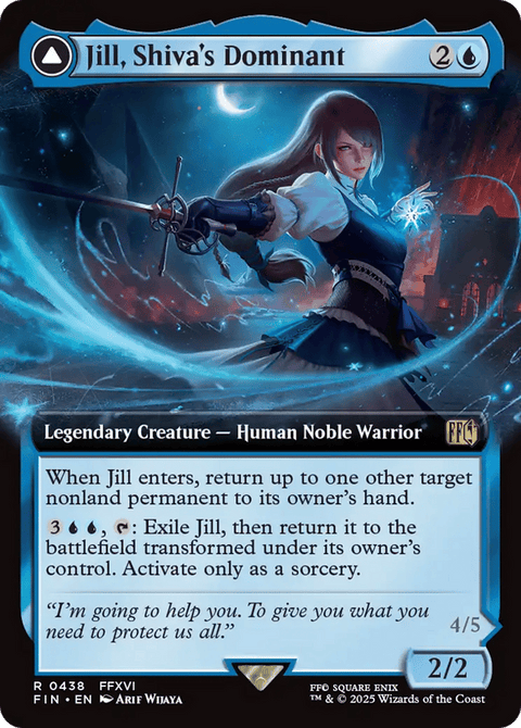 Jill, Shiva's Dominant // Shiva, Warden of Ice - 438