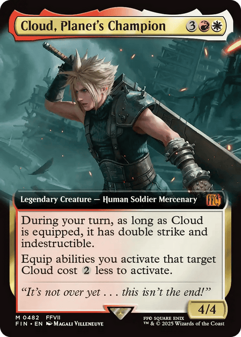 Cloud, Planet's Champion - 482