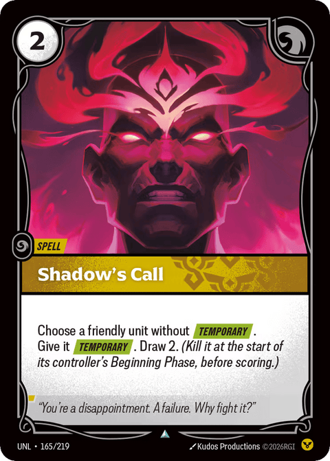 Shadow's Call - 165/219