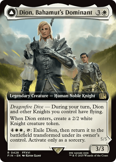 Dion, Bahamut's Dominant // Bahamut, Warden of Light - 428