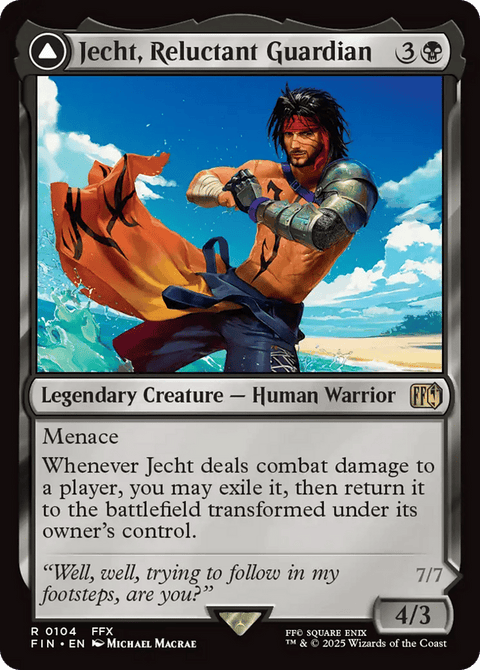 Jecht, Reluctant Guardian // Braska's Final Aeon - 104