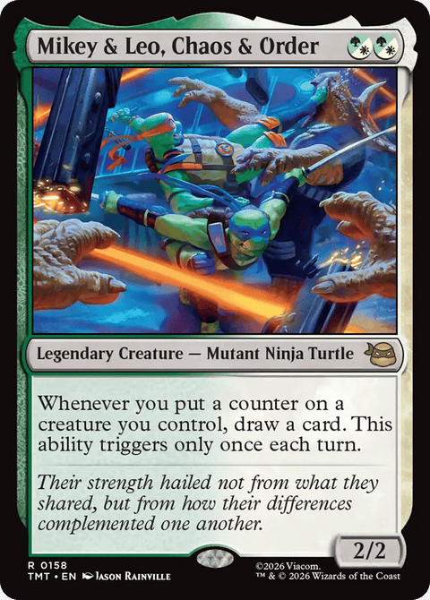 Mikey & Leo, Chaos & Order - 158