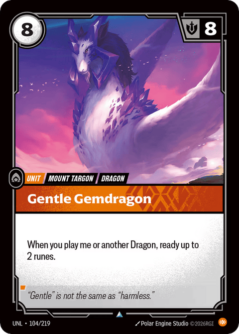 Gentle Gemdragon - 104/219