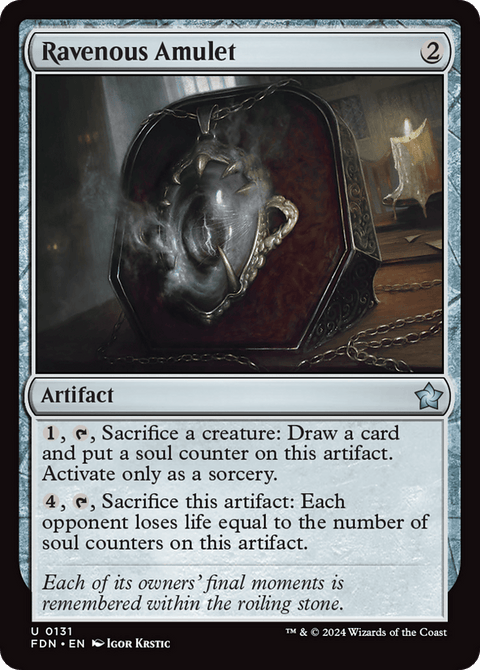 Ravenous Amulet - 131