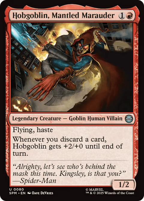 Hobgoblin, Mantled Marauder - 80