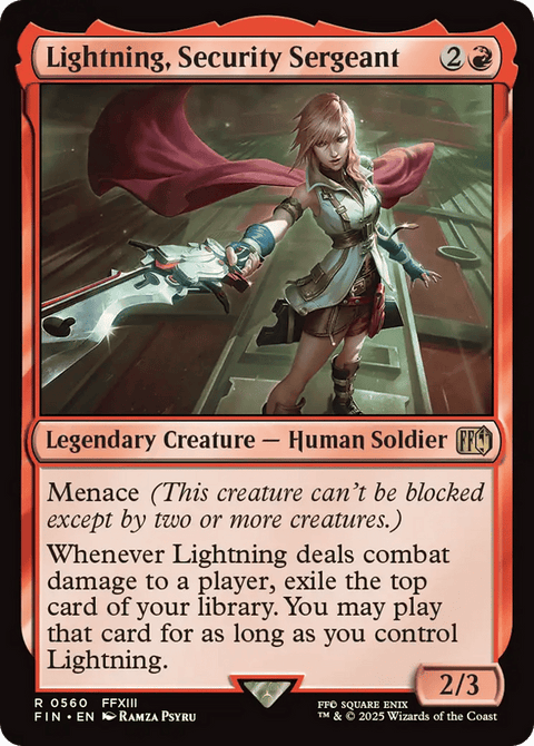 Lightning, Security Sergeant - 560
