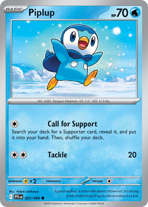 Piplup - 027/094