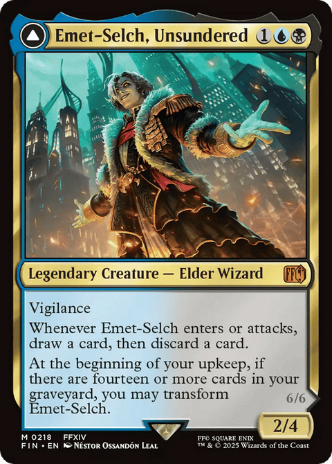 Emet-Selch, Unsundered // Hades, Sorcerer of Eld - 218