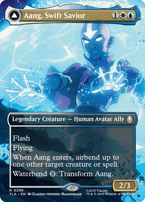 Aang, Swift Savior // Aang and La, Ocean's Fury - 298