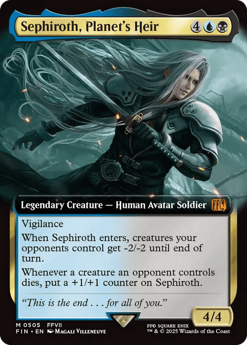 Sephiroth, Planet's Heir - 505