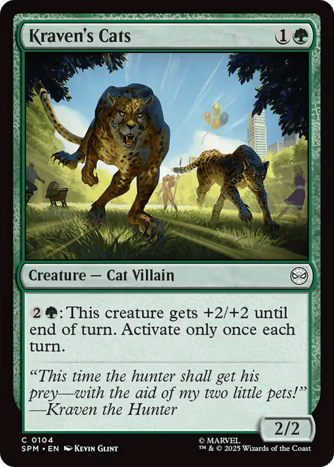Kraven's Cats - 104