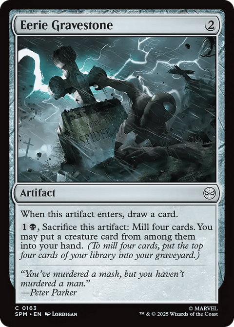 Eerie Gravestone - 163
