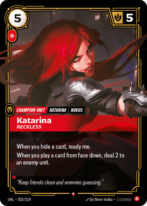 Katarina, Reckless - 023/219