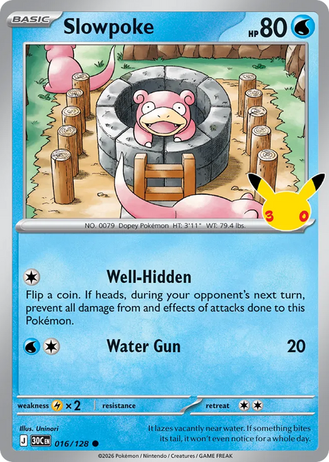 Slowpoke - 016/128